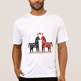 Scandinavian horses tシャツ