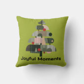 Scandinavian Modern Christmas Tree クッション (裏面)