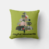 Scandinavian Modern Christmas Tree クッション (正面)