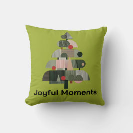 Scandinavian Modern Christmas Tree クッション