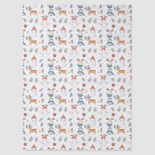 Scandinavian Nordic Christmas 薄葉紙 (正面)