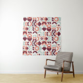 Scandinavian pattern design. Simple modern retro b タペストリー (インサイチュ(横))