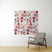 Scandinavian pattern design. Simple modern retro b タペストリー (インサイチュ)
