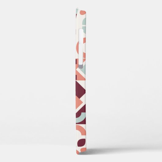 Scandinavian pattern design. Simple modern retro b Case-Mate iPhoneケース (裏面 / 左)