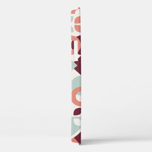 Scandinavian pattern design. Simple modern retro b Case-Mate iPhoneケース (裏面 / 右)