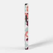Scandinavian pattern design. Simple modern retro b iPhoneケース (右側面)