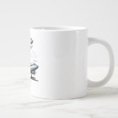 Scandinavian stewardess Specialty Mug ジャンボコーヒーマグカップ (右)