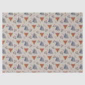 Scandinavian Winter Fox & Holly Forest  薄葉紙 (正面)