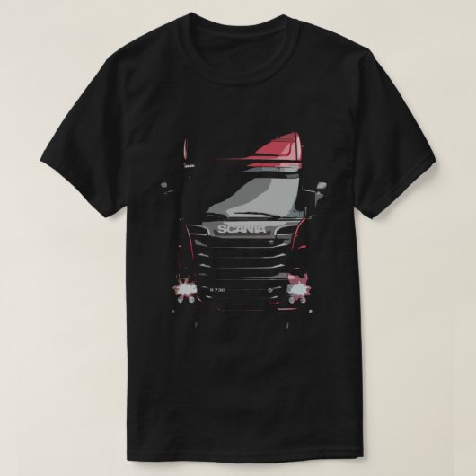 Scania Trucker Essential T-Shirt Tシャツ (デザイン正面)