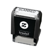 Scanned Custom Date Self Inking Office Stamp Desig セルフインキングスタンプ (商品)