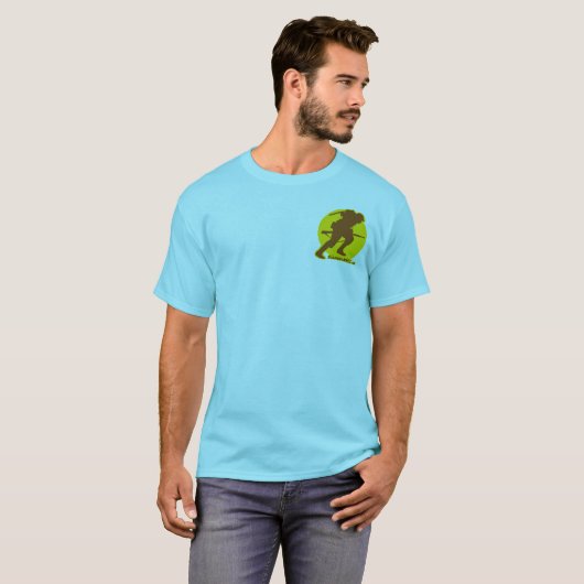 ScanningWWII.comロゴPocket Tシャツ (正面フル)
