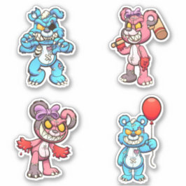 Scare Bear – ゾンビ シール