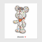 Scare Bear - Scaredyステッカー シール (シート)