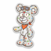 Scare Bear - Scaredyステッカー シール (正面)