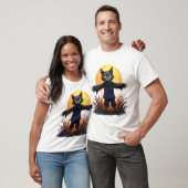 Scarecrow Cat Sentinel Tシャツ (ユニセックス)