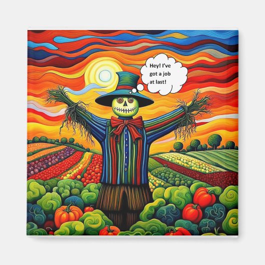 Scarecrow Job マグネット (正面)