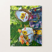 Scarecrow Mahon Bayフェスティバルノバスコシア。 ジグソーパズル (縦)