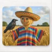 Scarecrow Wearing a Sombrero and Poncho マウスパッド (正面)