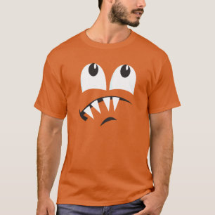 SCAREDYモンスターの顔の衣裳 Tシャツ