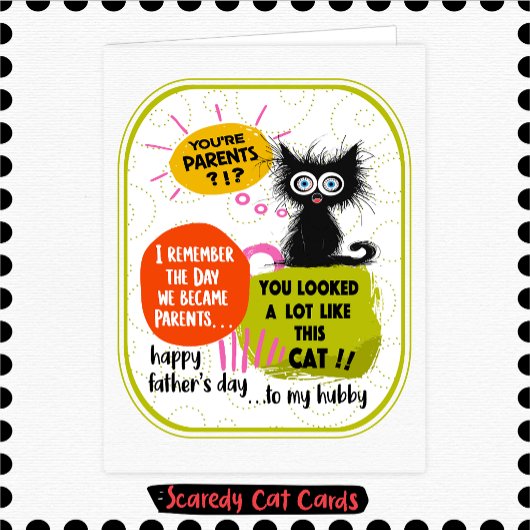 Scaredy Cat "お義父さん" 父の日 カード