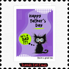 Scaredy Cat "息子の" 父の日 カード