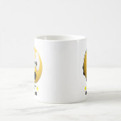 Scaredy Emoji Classic White Mug | 3D Character コーヒーマグカップ (中央)