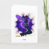 Scarey Faeryハロウィン カード (裏面)