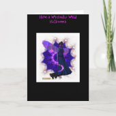 Scarey Faeryハロウィン カード (正面)