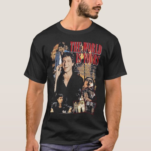 Scarface The World Is Yours Tシャツ (正面)