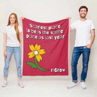 Scariest Place Is Staying the Same フリースブランケット