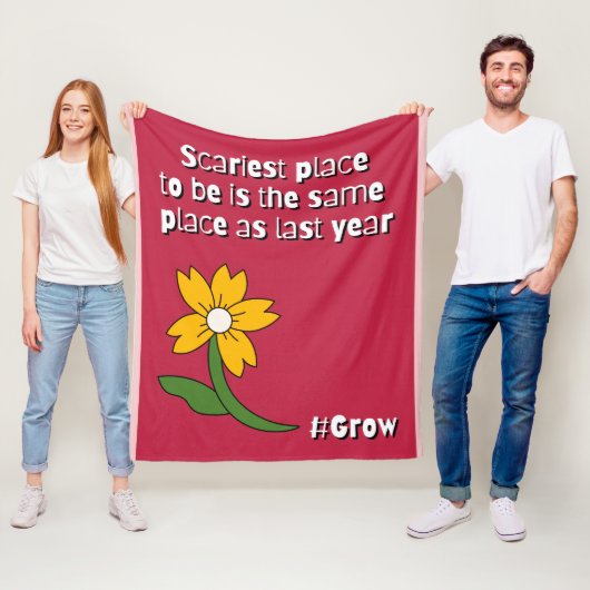 Scariest Place Is Staying the Same フリースブランケット (インサイチュ)