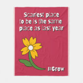 Scariest Place Is Staying the Same フリースブランケット (正面)