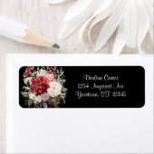 Scarlet and White Bouquet  ラベル (インサイチュ)