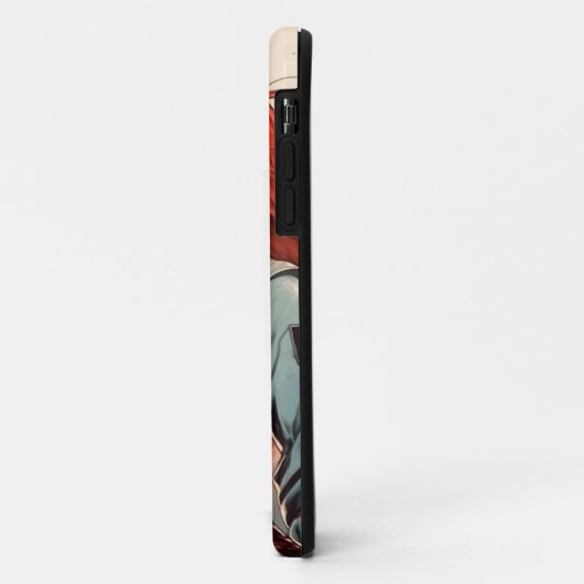 Scarlet Blossom Samurai Case-Mate iPhoneケース (裏面/左)