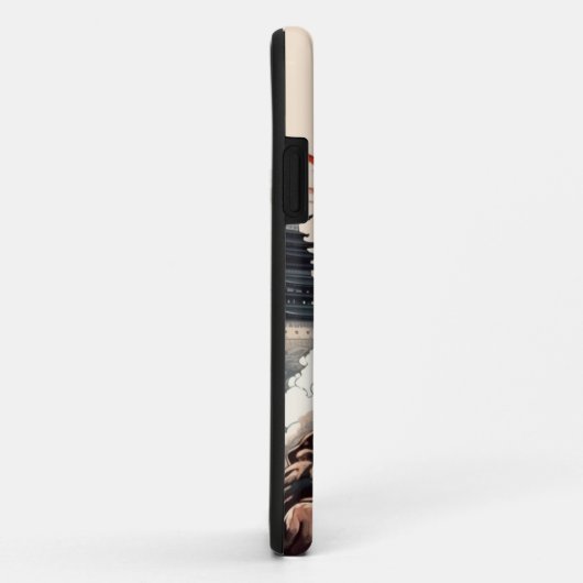 Scarlet Blossom Samurai Case-Mate iPhoneケース (裏面/右)