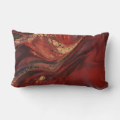 Scarlet Expressions Throw Pillow ランバークッション (裏面)