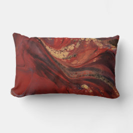Scarlet Expressions Throw Pillow ランバークッション