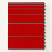 Scarlet & Grayのテクニカルサポート ノートブック (裏面)