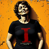 Scarlet Letter National Immigrants Day Tシャツ