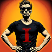 Scarlet Letter National Immigrants Day Tシャツ