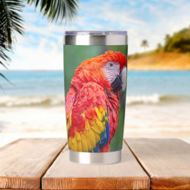 Scarlet Macaw 保温保冷タンブラー