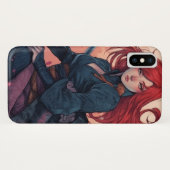 Scarlet Moon Kunoichi Case-Mate iPhoneケース (裏面(横))