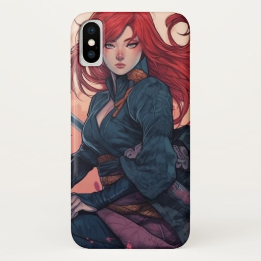 Scarlet Moon Kunoichi Case-Mate iPhoneケース (裏面)