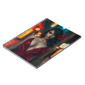 Scarlet Passion - The Lady in Red Journal ノートブック (左側)