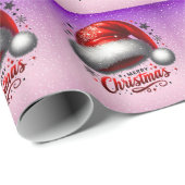 Scarlet Santa Hat Glow  ラッピングペーパー (ロールコーナー)