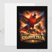 Scarlet Siege 招待状 (正面/裏面)