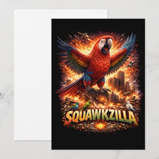 Scarlet Siege 招待状 (正面/裏面)