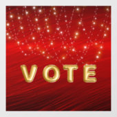 Scarlet Starlight Cascade Vote ウィンドウサイン (シート)