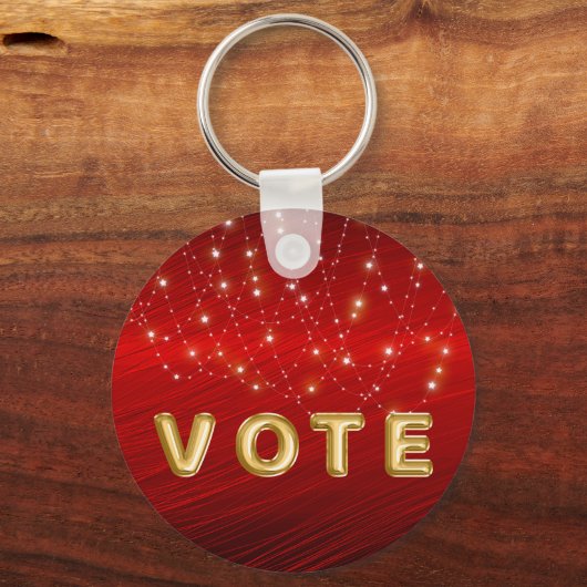 Scarlet Starlight Cascade Vote キーホルダー (正面)