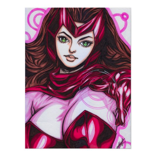 Scarlet Witch ~ Wanda Maximoff ポスター (正面)